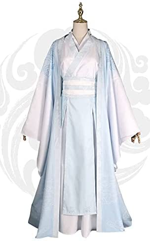 Amazon.co.jp: longmucos フルセット コスプレ衣装 藍忘機 ラン
